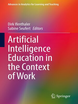 cover image of Artificial Intelligence Education in the Context of Work